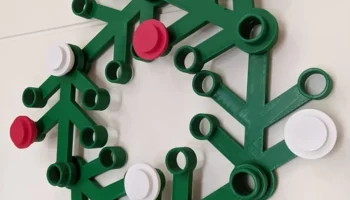 Гигантский венок LEGO (опоры не нужны!)...