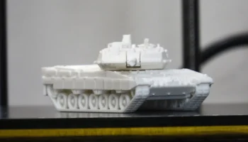 Легкая печать 1:100 Леопард 2А6 2