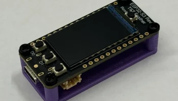 Feather ESP32-S3 Обратная подставка TFT 3