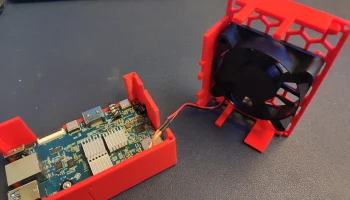 OrangePi 5 Верхняя часть корпуса с 60-мм вентилятором... 2