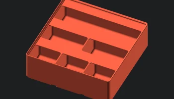 Gridfinity перестроен в OpenSCAD Gridfinity перестроен в OpenSCAD