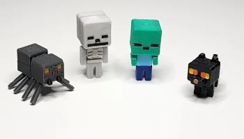 Мини-фигурка кота в стиле Minecraft, открытка/брелок...... 3