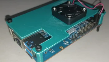 Orange Pi 5 Top с креплением для 24-мм вентилятора... Orange Pi 5 Top с креплением для 24-мм вентилятора...