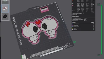 Panda Love Lightbox - Подарочная лампа ко Дню святого Вал.. 1