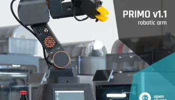 PRIMO v1.1 - роботизированный манипулятор с 6 степенями с..