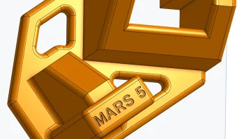 Кронштейн Elegoo Mars 5 и 5 Ultra Drip 2