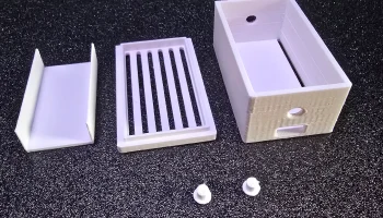 Чехол для ESP32 с понижающим преобразователем DC-DC........