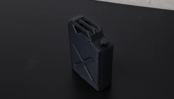 Канистра с бензином в масштабе 1/10. 1