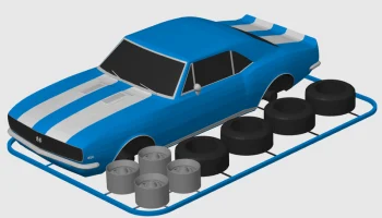 Карта комплекта Chevrolet Camaro RS/SS (масштаб 1:24)....... 3