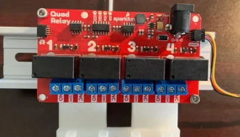 Крепление на DIN-рейку для реле Sparkfun Quad......... 2