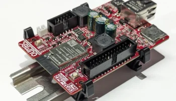 Olimex ESP32-POE2 для крепления на DIN-рейку........ 2