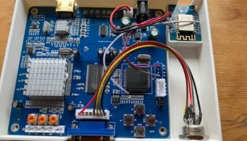 Корпус видеоконвертера VGA/RGB в HDMI HD-VC9900 с 6-конта..
