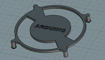 Arduino Uno R3 + корпус щитка ЧПУ + крышка вентилятора 50... 5