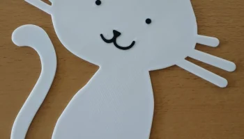 Подставка для книг с котом