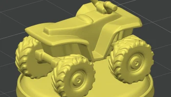 Модель квадроцикла Crash Derby 2