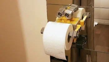 Держатель для туалетной бумаги "Прокачай Wall-e" 3