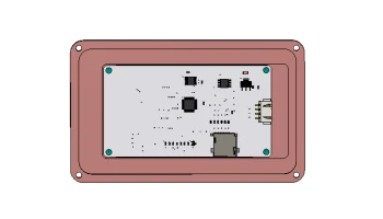 корпус/корпус Arduino Uno с дисплеем Nextion............ 2