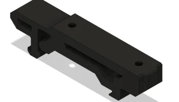 Более широкий зажим для печатной платы Din (Voron 0).......
