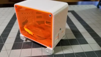 Мини-настольный чехол для Orange Pi 5 с ледяной башней, п... 3