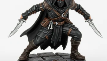 D&D Miniature: Бандит D&D Miniature: Бандит