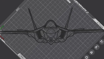 Настенное искусство Lockheed Martin F-35A Lightning II 1