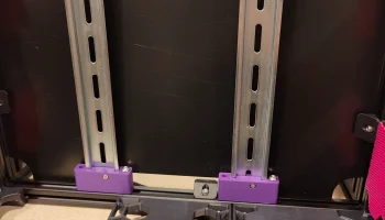 Расширенное крепление на DIN-рамку Voron........