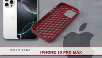 Iphone 16 Pro Max - крышка шестиугольного дизайна...