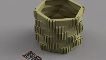 Кошмар моего 3D-принтера - горшок для растений и ваза для...