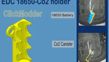 EDC 18650-держатель Co2