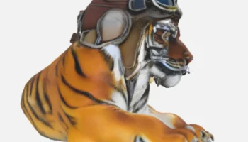 "TigerTone" (персонаж) - фигурка логотипа "Tigerpaw Desig... 3