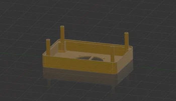 Вентилятор Orange Pi 4 LTS Case 4040 Вентилятор Orange Pi 4 LTS Case 4040