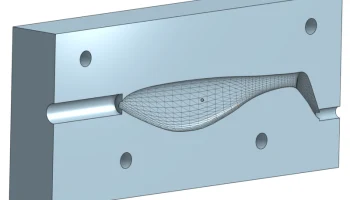 Рыболовная мягкая приманка Shad Mold 9см......... 6