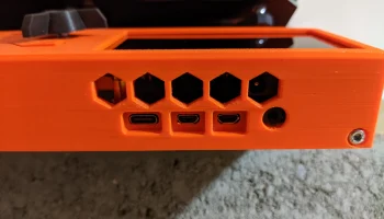 ЖК-дисплей Hyperpixel 4 дюйма MK3S+ RPI 4B с крышкой 6