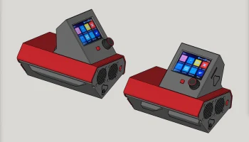 LowRider 3 CNC - корпус блока управления для платы BTT SKR P