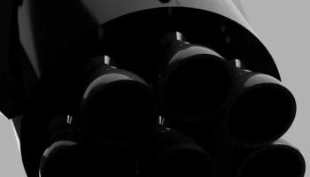 SpaceX - Falcon 9 Block 5 - Простой - Масштаб 1/30 [ОКОНЧАТЕ 9