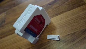 Shelly Plus Крепление на DIN-рейку 1