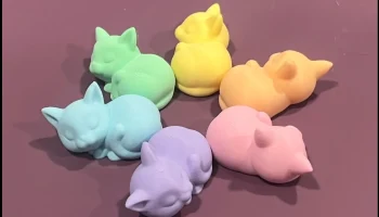 Спящий кот (без подставок)
