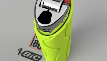 BIC Lighter Cover Studio 3 - Обложка Accendino BIC