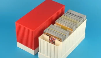 Коробки для хранения коллекционных карточек / TCG с быстр... 2