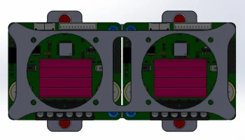 BTT TMC 5160T Plus основание с двойным DIN 4