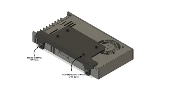 Крепление блока питания контроллера QuinLED Dig Quad....... 1