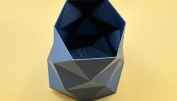 Низкополигональная витая ваза - быстрая печать - без опро... 7