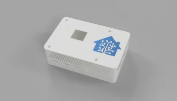 Raspberry Pi 4 Model B - чехол для домашнего помощника