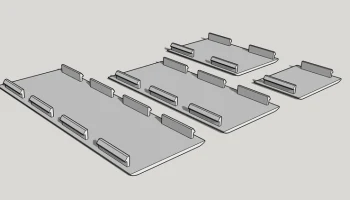 Крышка DIN-рейки / Tapa caja carril din