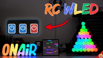 ПУЛЬТ ДИСТАНЦИОННОГО УПРАВЛЕНИЯ для WLED Wi-Fi с ESP32 C3..