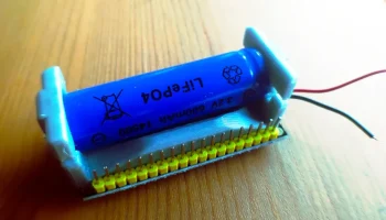 Держатель батареи для ESP32 NodeMCU V2 5