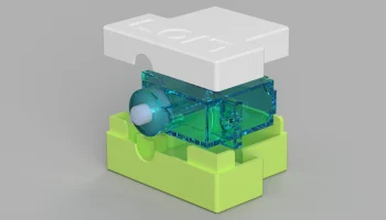 Крепление серводвигателя SG90 для Lego........ 2