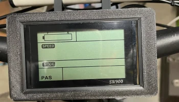 Крышка дисплея электровелосипеда SW900...... 1
