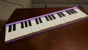 Piano2040 - Простая фортепианная клавиатура своими руками..