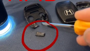 Печать на месте RFID Honda Key 2